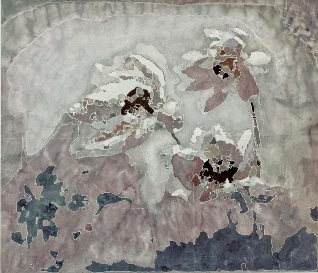 一时总结背西风65.5cm×76cm2021年